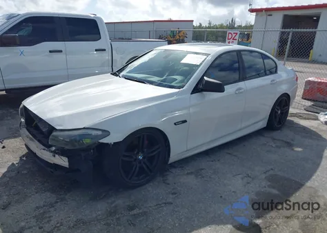 2013 BMW 535I z USA, uszkodzony, nr VIN WBAFR7C5XDC820376